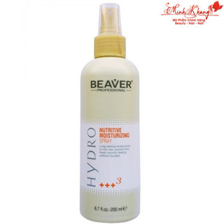 Xịt siêu dưỡng Beaver Nutritive Moisturizing Spray +++3 200ml 