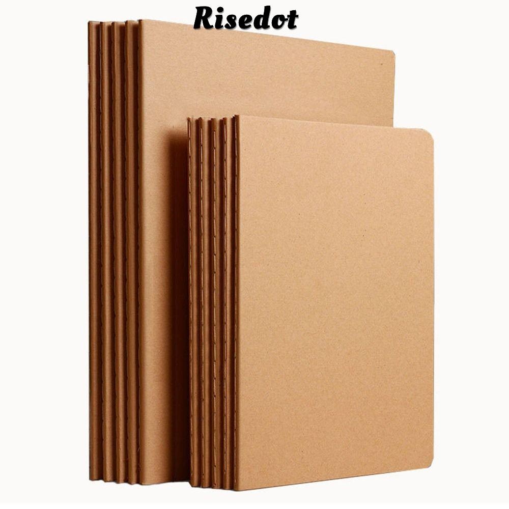 Sổ tay, Lưới bìa Kraft / Lót / Sổ nhật ký trống, Trường học / Văn phòng Notepad A4 / B5 di động