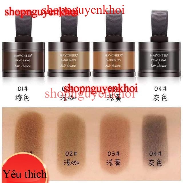 Phấn che hói tóc - Phấn phủ che khuyết điểm tóc