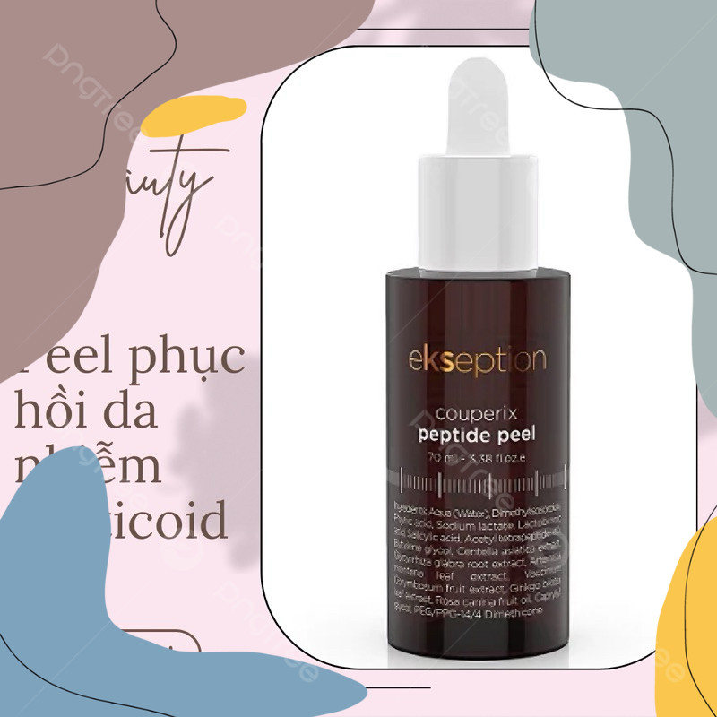 (Mẫu dùng thử) Peel phục hồi da nhiễm corticoid Ekseption Couperix Peptide Peel 70ml