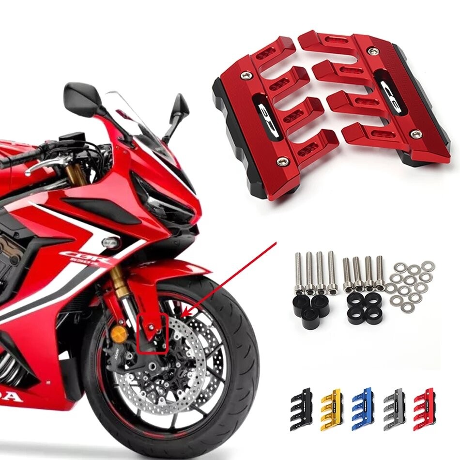 Thích hợp cho Honda CBR650R, CBR1000RR, chắn bùn phía trước xe máy, bảo vệ nĩa, chắn bùn phía trước,