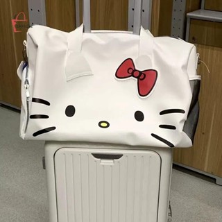  Shngki Túi Du Lịch Hello Kitty Đa Năng,Túi tập gym Túi Xách Du Lịch Cài Vali Dễ Thương MNS 