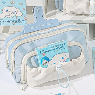 Hộp bút 5 ngăn dung tích lớn dễ thương có túi trước, túi đựng bút cho học sinh nam nữ, quà tặng trường học