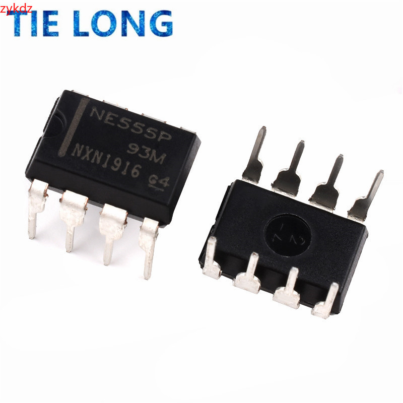 100 Cái / lốc Mới NE555 NE555P NE555N 555 Hẹn Giờ DIP-8 TEXAS