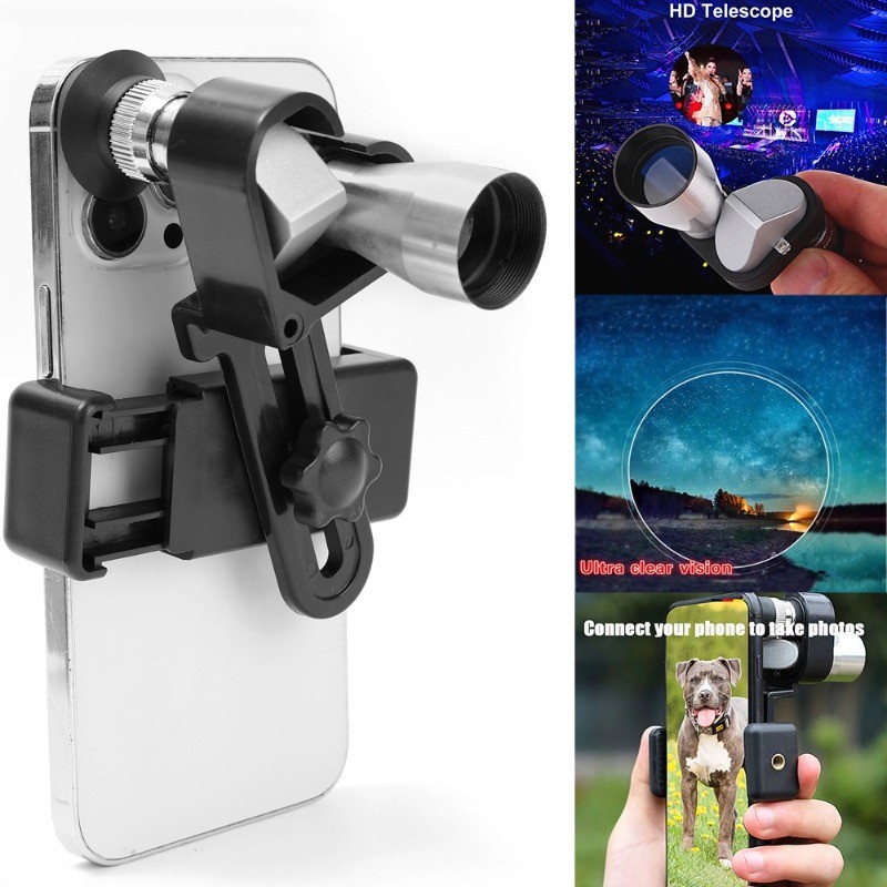 Ống Nhòm Một Mắt 8x20 HD Tầm Nhìn Ban Đêm Bằng Kim Loại Mini