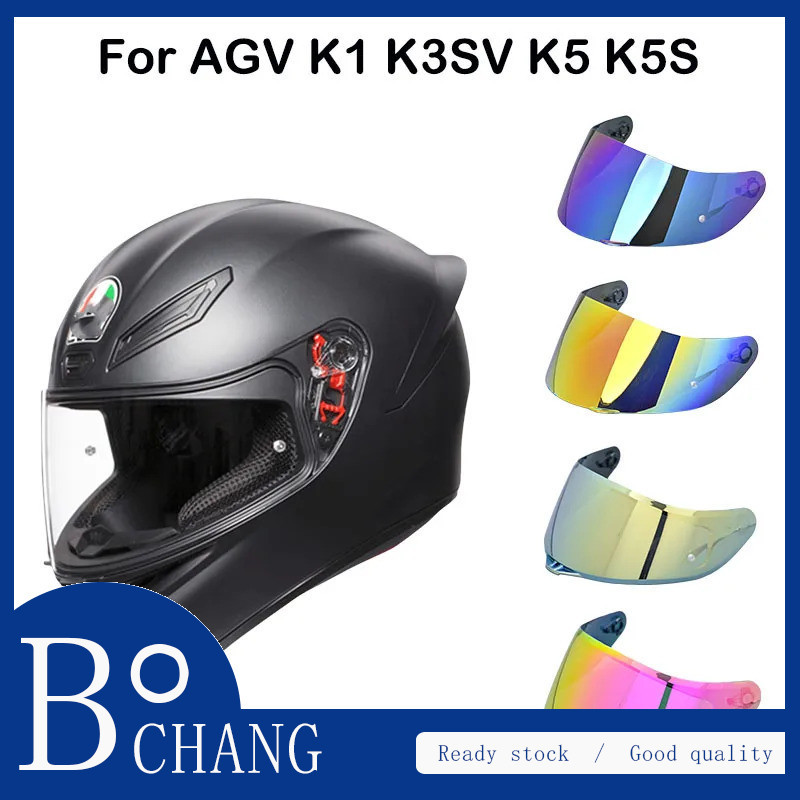 [2024NEW] Ống kính mũ bảo hiểm cho AGV K5 K5S K3SV K1 K1S Nhỏ gọn ST Mũ bảo hiểm xe máy Tấm che kính