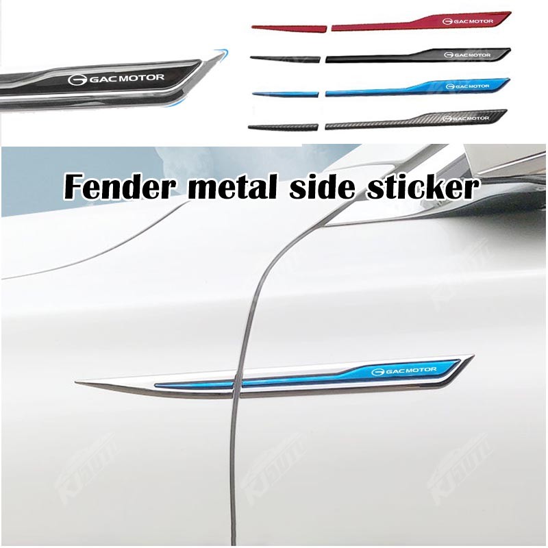 GAC Motor Car Fender Metal Emble Sticker 3D Blade-Style Side Badge Trim Phụ kiện trang trí cho Ga4 G