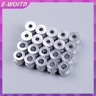 E-woitd 10 Cái ròng rọc định thời gt2 20 răng khoan 5mm 8mm cho đai đồng bộ gt2 Đai 2gt HNVN