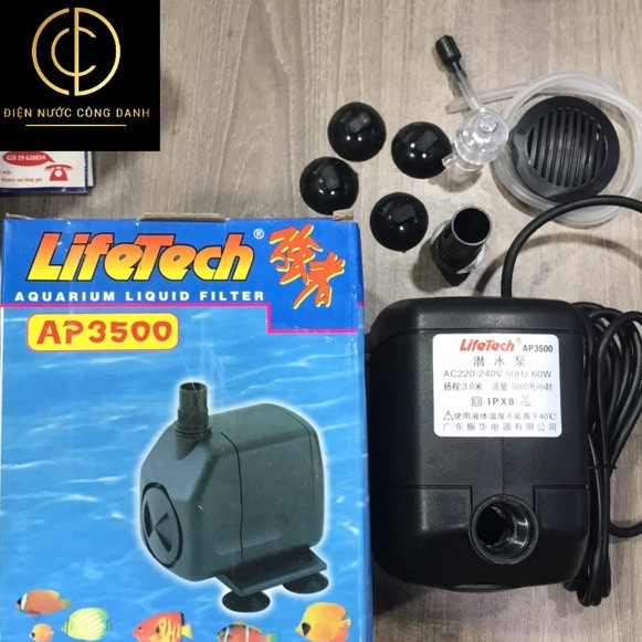 Máy bơm hồ cá LifeTEch AP3500