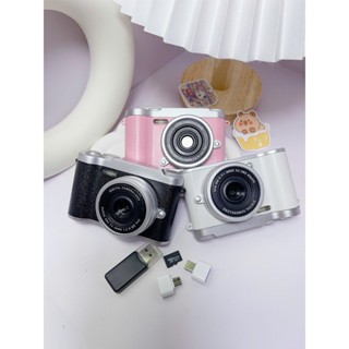 [ DEAL+ FULL PK + MÈO THẦN TÀI ] Máy Ảnh Mini Kỹ Thuật Số Selfie máy ảnh Camera Kép TRƯỚC SAU Digital