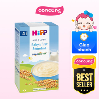 Bột ngũ cốc chứa sữa Ăn dặm khởi đầu Semolina HiPP Organic cho bé từ 6-36 tháng tuổi