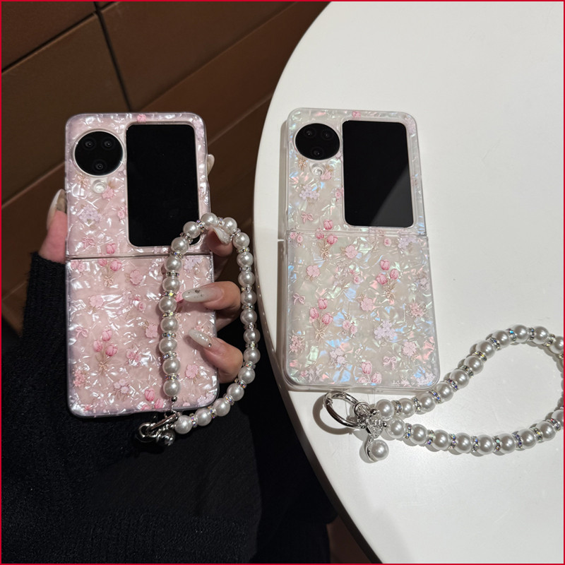 Vỏ Họa Tiết Hoa Freshfor OPPO Find N3 Flip Phone Case N2 Flip Simple N3 Flip Vỏ Cứng Chống Sốc