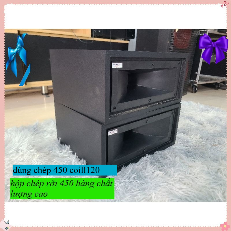 loa trell kèn 450. kèm hộp giá 1 cái phù hợp cho loa thiếu chép hoa người thích nghe chép nhiều