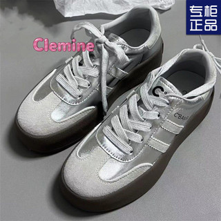 Clemine  Giày tập luyện mới của Đức cổ điển viền ren màu sắc phù hợp với giày Forrest Gump