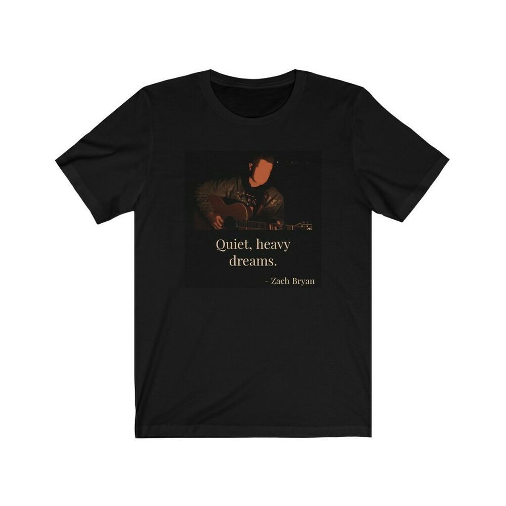 Áo thun ca sĩ Zach Bryan Quiet Heavy Dreams Album Tee