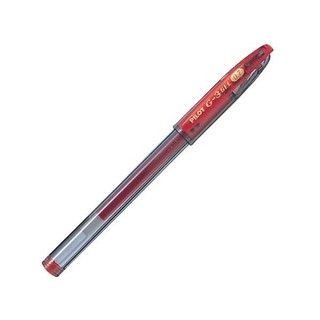 Bút gel g-3 pilot bl-g3-7-r - mực đỏ