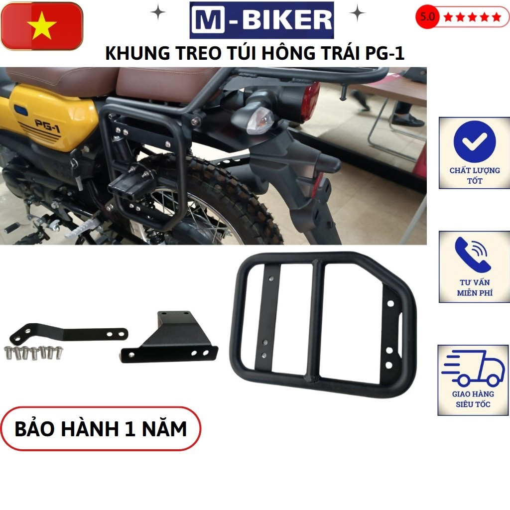 𝐌𝐁𝐢𝐤𝐞𝐫_ Baga hông pg1, cảng sau pg1, baga hông trái pg1, phụ kiện pg1, chính hãng Mbiker