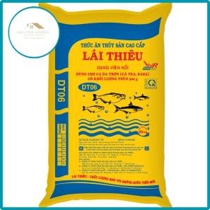 Cám cá viên nổi Lái Thiêu cám cá koi, chép nhật, cá bóng cá trê từ 18 độ đạm đóng túi 1kg, làm mồi c
