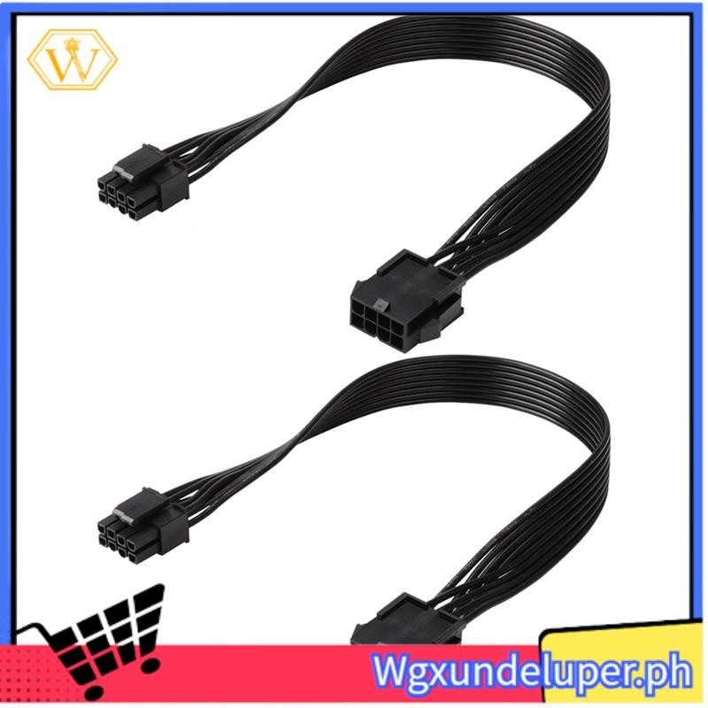 [W] 2 Cáp Nối Dài CPU 8 Pin Bo Mạch Chủ ATX CPU 8 Pin Nữ Đến 8 (4 + 4) Cáp Nối Dài Pin Nam Cho Nguồn