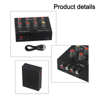 ⭐READY STOCK ⭐NE5532 Headphone Compatible Sound Equalizer 7 Wave Segment Control Dual Channel[Overseas Products]
