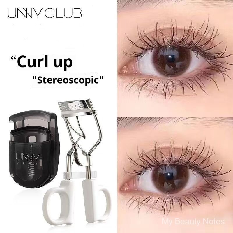 Unny Club Push-type Eyelash Curler  Long-lasting Styling Wide-angle Natural Curling Partial Eyelash 
