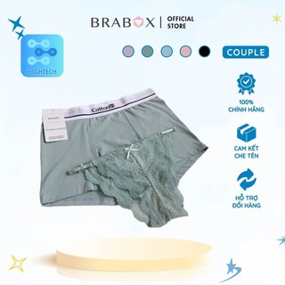 Quần lót đôi nam nữ couple cotton modal 50S BRABOX