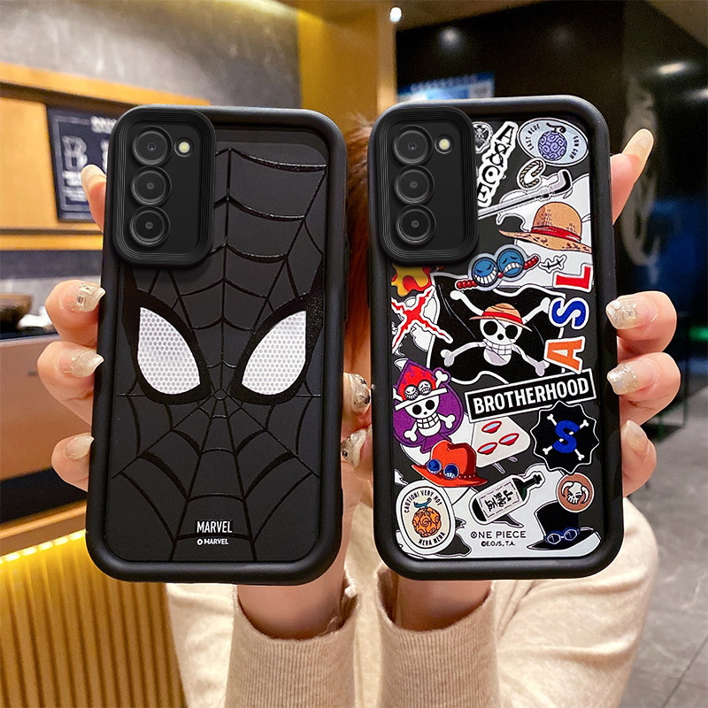 ốp lưng samsung a02s Ốp điện thoại One Piece Spider-Man cho vỏ samsung a02s samsung a03s dễ thương
