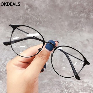 Kính cận gọng tròn bằng kim loại siêu nhẹ -1.0~-4.0
