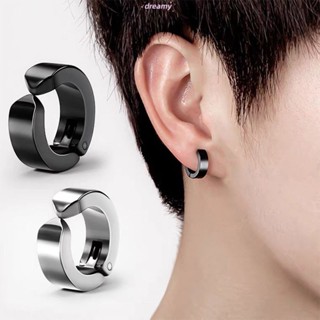 💕Dreamy💕Nóng bán Khuyên Kẹp Tai Giả Bằng Thép Titan Có Nam Châm