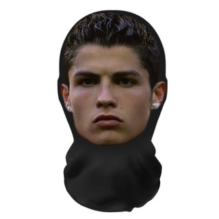 Ngôi Sao Bóng Đá Neymar Ronaldo Mặt nạ Hiệu Suất Prank Mũ Đội Đầu Toàn Mặt nạ Balaclava Mũ Dành Cho Người Hâm Mộ