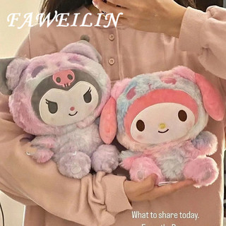 25cm Sanrio Hello Kitty Đồ Chơi Kawaii Mymelody Kuromi Cinnamoroll Sang Trọng Thú Nhồi Bông Mềm Búp Bê Sang Trọng Gối Trẻ Em Quà Tặng Sinh Nhật