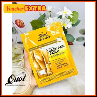   Nội địa Singapore  Cao dán con cọp hổ Tiger Balm miếng dán con cọp dán thắt lưng co giãn tốt 