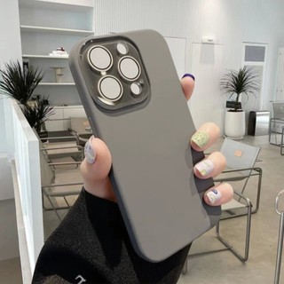 Ốp Bảo Vệ Camera Cho iPhone 16 15 14 ProMAX 13 12 Cao Cấp Silicon Lỏng Bao Gồm Tất Cả Bìa Cứng