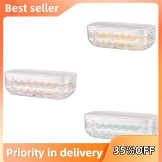 Freeze Ice Mold Ice Box Khay Đá Tủ Đông Nhanh Có Nắp Tủ Lạnh Tự Chế Ice Khúc Côn Cầu Hộp Đá Sáng Tạo