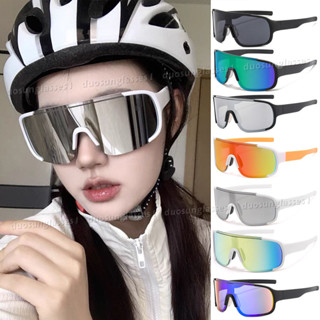 Kính đi đêm ngoài trời mới dành cho nam và nữ thể thao đường xe đạp khung lớn chống gió bảo vệ mắt kính râm trong suốt thủy triều