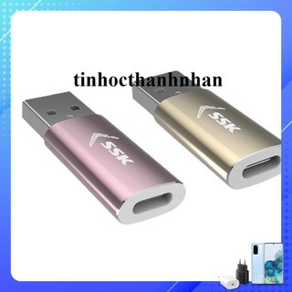 Đầu đổi usb 3.0 sang type-c ssk