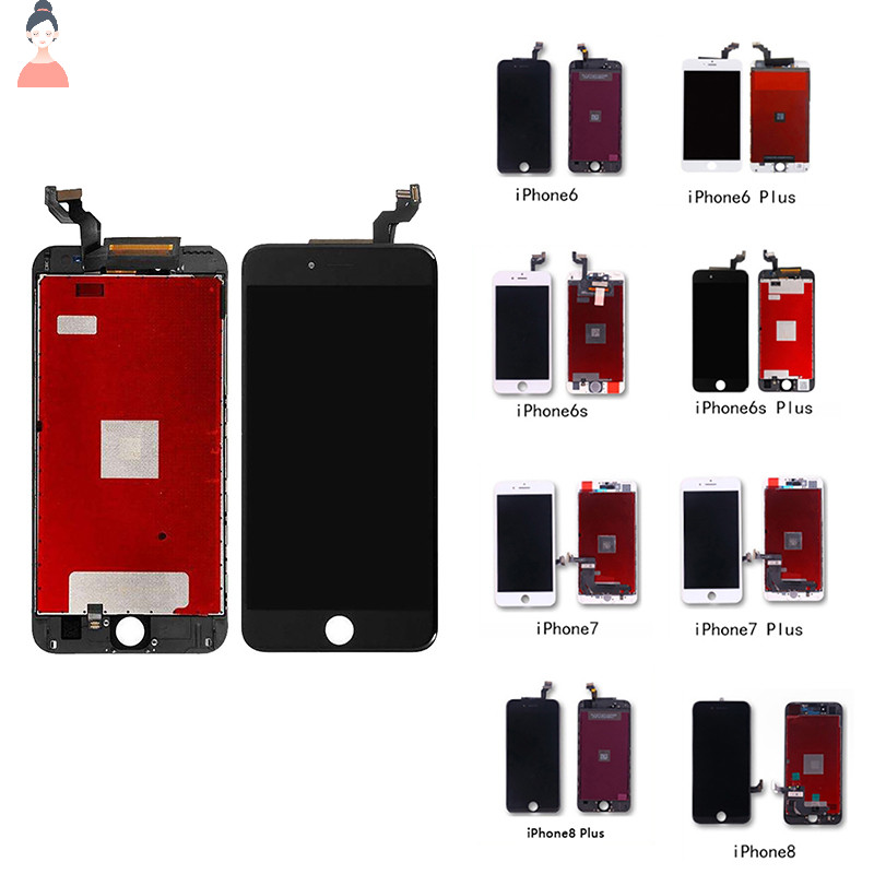 [Wee] Màn hình chất lượng AAA + + + cho màn hình LCD Iphone 7 6 6S với bộ số hóa màn hình cảm ứng 3D cho Iphone 6 Plus 6S 7 8 Plus Màn hình VN