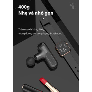 BOMIDI Combo Máy Massage Cầm Tay Đa Năng 4 Đầu+Mini-MG3+M1 Nhiều Chế Độ-Có Bảo Hành.