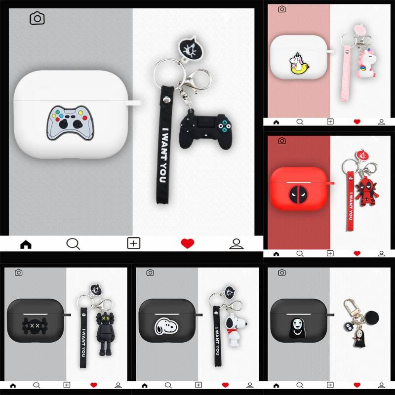 Ry10 CHO hộp đựng airpod4 / hộp đựng airpod 3 vỏ silicon loạt vỏ bảo vệ chống bụi cho airpod 4 / air