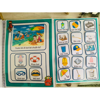 [Autismshop] []Học liệu bé chuẩn bị