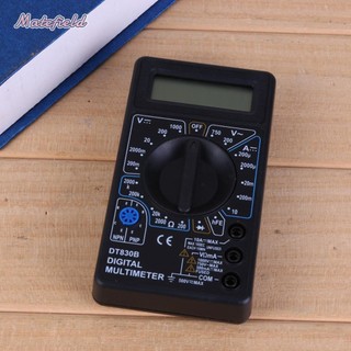 Máy đo điện dung DT-830B Màn hình LCD Máy kiểm tra đa năng cho đồ dùng điện [matefield.vn]