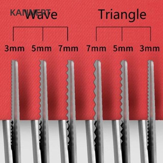 Kannert Hồng Kéo Thợ May Kéo Vải Ren Kéo Vòng Cung Sóng Cắt Tam Giác Cắt Cắt Đầm Zig Zag