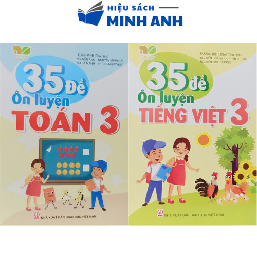 Sách - Combo 35 đề ôn luyện Toán + Tiếng Việt 3 (Kết nối tri thức với cuộc sống)