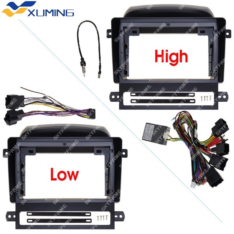 XM Khung Xe Fascia Adapter Canbus Hộp Giải Mã Cho Chevrolet Captiva Android Radio Dash Lắp Bảng Điều