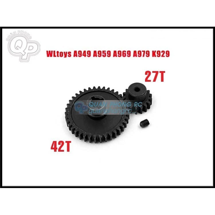 Bánh răng giảm tốc kim loại Dành Cho Xe WLtoys A959B / 959B / A959