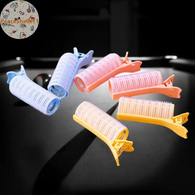 PeaceShells Hair Rollers Air Bangs Curling Rollers Fluffy Styling Clip Curling Irons Overnight Heatl