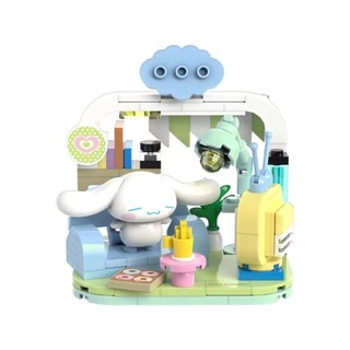 Đồ chơi - KEEPPLAY -  k20849 Bộ đồ chơi xếp hình mô hình Sanrio chơi vui vẻ ở nhà - lmẫu ngẫu nhiên