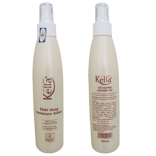Sữa dưỡng tóc Kella Hair Deep Moisture Lotion 250ml
