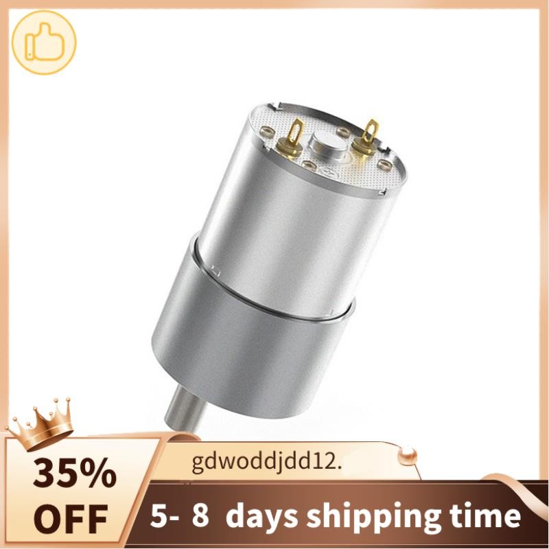 Cao Cấp JGB37-3530 24V DC Động Cơ Bánh Răng Kim Loại Mô-men Xoắn Cao Động Cơ Giảm Bánh Răng Mini DC