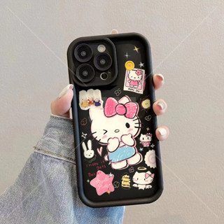  Ốp lưng OPPO F7 F5 F9 F11 Pro F11 F5 Youth R11 R11S R15 R17 F9 Pro Ốp lưng chống bẩn graffiti KT mèo chống rơi vỏ mềm 